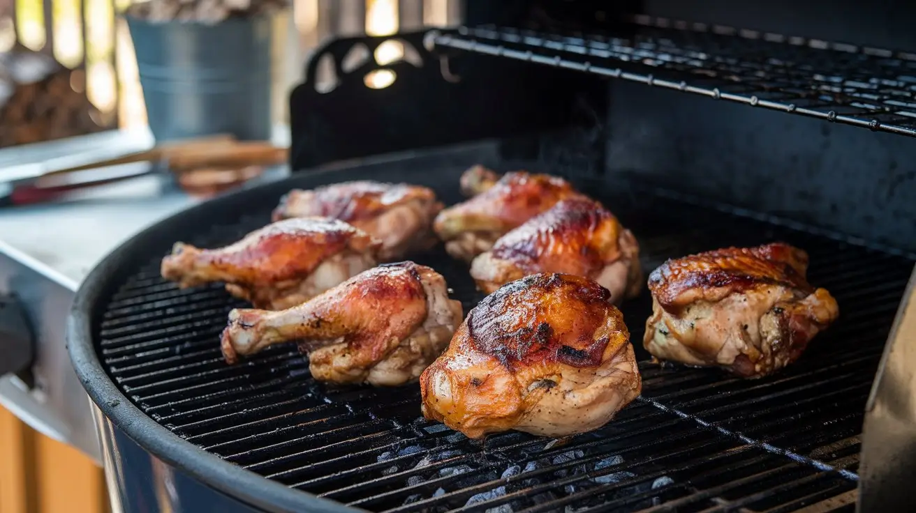 smoked chicken thighs,